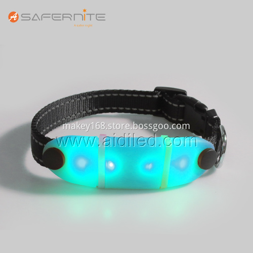 Usb Rechargeable Led Glowing Pet Safety Dog Collars